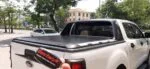 Key controlled aluminum tonneau cover for Ford Ranger