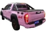 Electric retractable tonneau cover