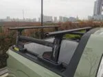 Pickup truck bed cover with roof rack for Geely Radar