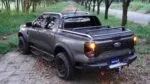 Ford Ranger truck bed cover and cross bar