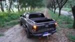 Ford Ranger truck bed cover and cross bar