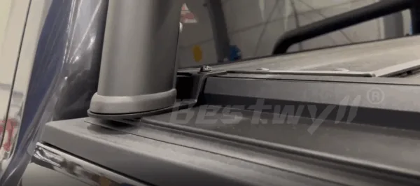 Sport bar adapter for truck bed cover