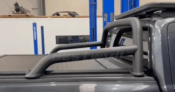 Sport bar adapter for truck bed cover