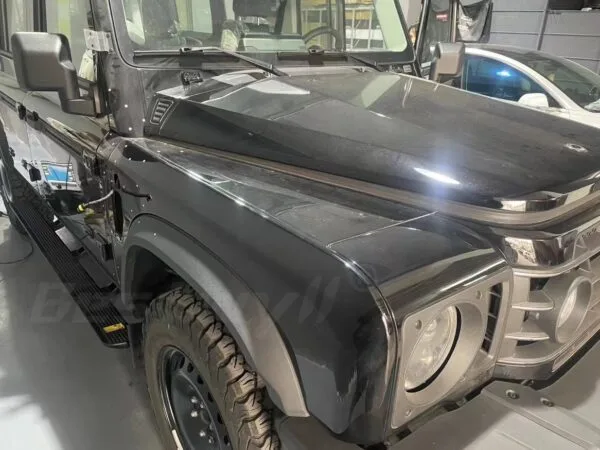 Retractable side step for Ineos Grenadier