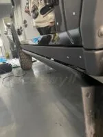 Retractable side step for Ineos Grenadier