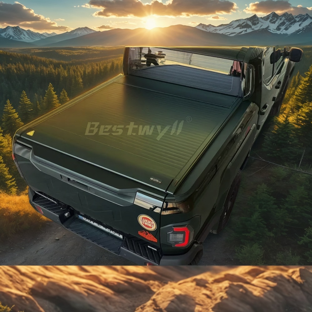 hard truck bed covers, roll-up tonneau covers, foldable truck bed covers, retractable tonneau covers