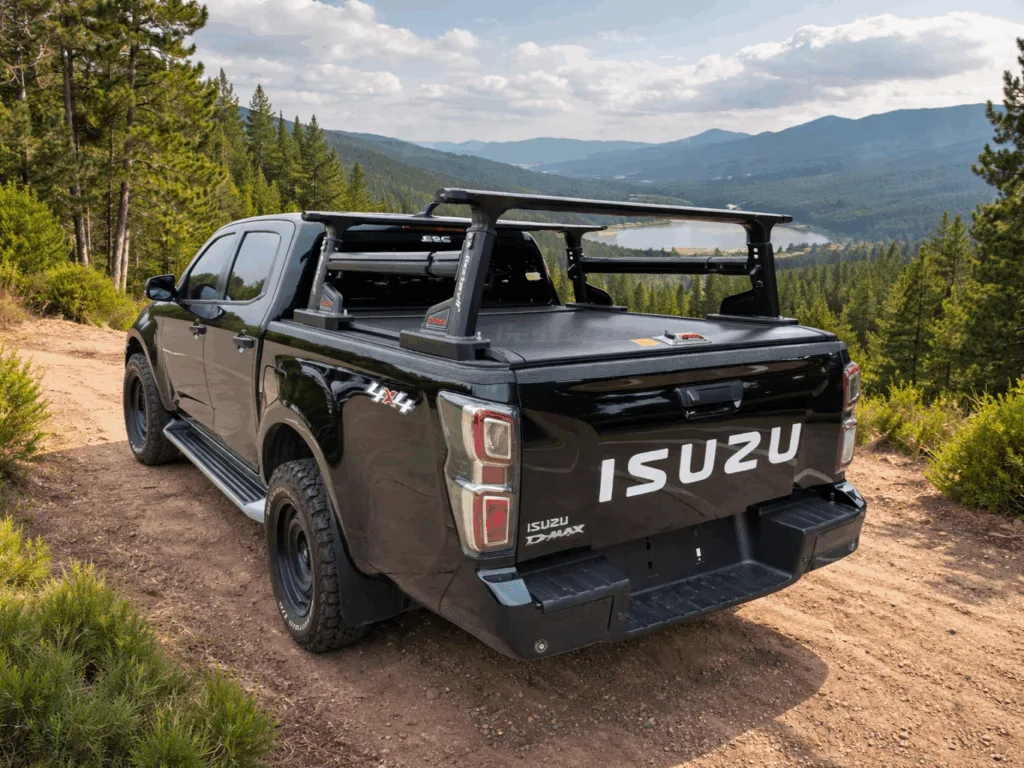 Strongly load-bearing heavy-duty truck ladder rack for ISUZU DMAX