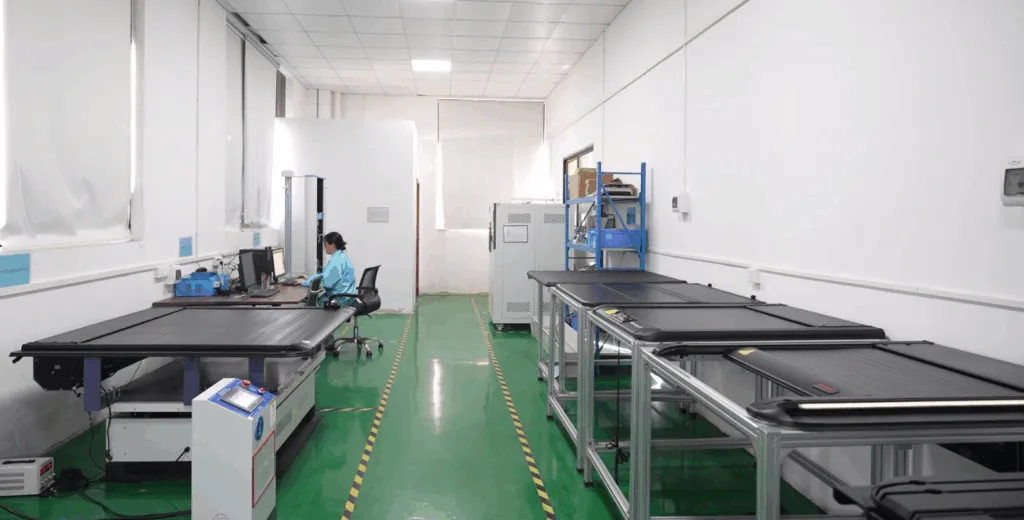 Testing samples in the Bestwyll laboratory