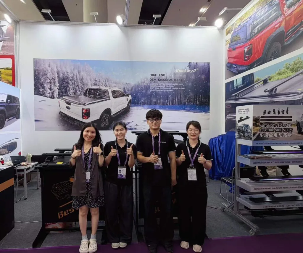 Bestwyll sales team at the Canton Fair