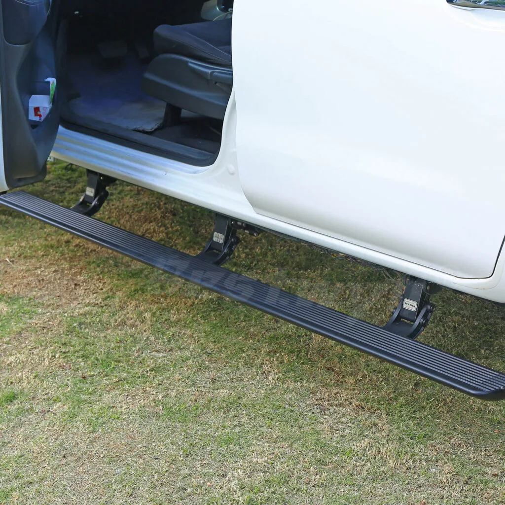 Truck stepping boards