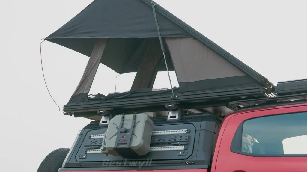 Truck Canopy with Rooftop Tents